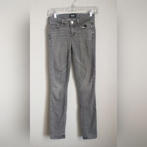 PAIGE Ash Gray Verdugo Ulta Skinny Denim Jeans Pants Size 24
